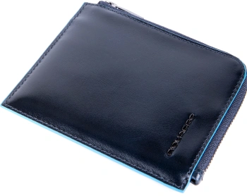 Кошелек мужской Piquadro Blue Square PP6860B2R/BLU2 синий натур.кожа