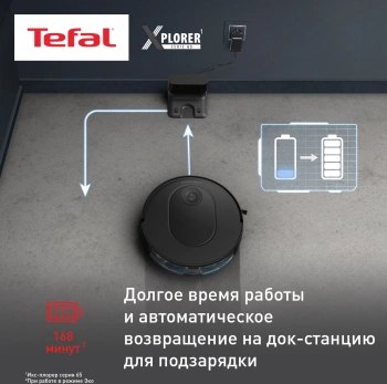Пылесос-робот Tefal X-plorer Serie 65 RG8L65WH