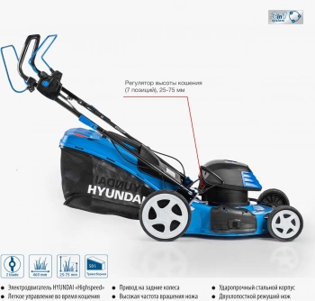 Газонокосилка роторная Hyundai LE 4620S