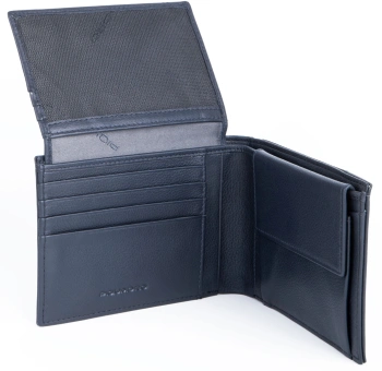 Кошелек мужской Piquadro Pulse PU1392P16/CHEVBLU синий натур.кожа/ткань