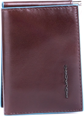 Портмоне Piquadro Blue Square PU3890B2R/MO коричневый натур.кожа
