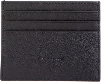 Чехол для кредитных карт Piquadro Black Square PP6855B3R/N черный натур.кожа