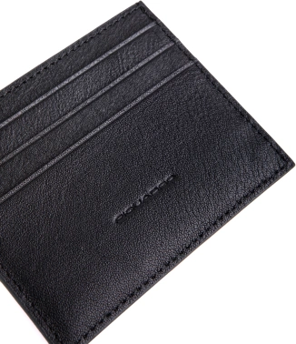 Чехол для кредитных карт Piquadro Black Square PP6855B3R/N черный натур.кожа