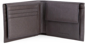 Кошелек мужской Piquadro Black Square PU1392B3R/TM темно-коричневый натур.кожа