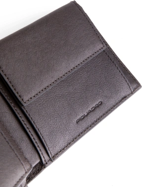 Кошелек мужской Piquadro Black Square PU1392B3R/TM темно-коричневый натур.кожа