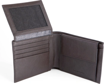 Кошелек мужской Piquadro Black Square PU1392B3R/TM темно-коричневый натур.кожа