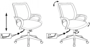 Кресло Бюрократ  CH-695N