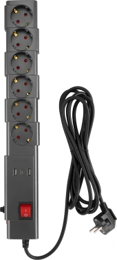 Сетевой фильтр Buro 600SPro-16-1.8-USB-G