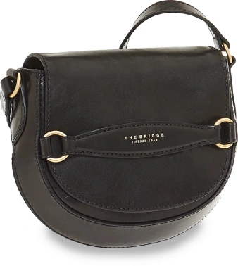 Сумка кросс-боди женская The Bridge Bettina 04371201/30 черная натур.кожа