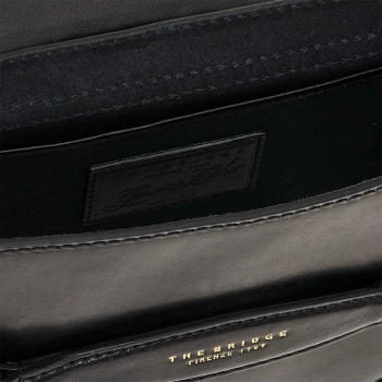 Сумка кросс-боди женская The Bridge Bettina 04371201/30 черная натур.кожа