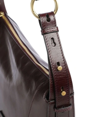 Сумка женская The Bridge Fedora 04320401/YF бургунди натур.кожа