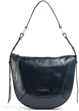 Сумка женская The Bridge Fedora 04320401/YH темно-синяя натур.кожа