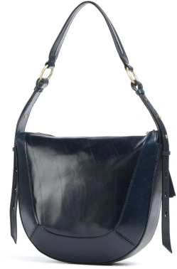 Сумка женская The Bridge Fedora 04320401/YH темно-синяя натур.кожа