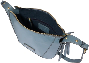 Сумка женская The Bridge Fedora 04320501/KP голубая натур.кожа