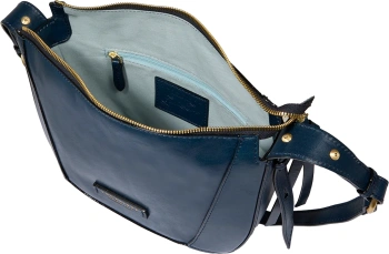 Сумка женская The Bridge Fedora 04320501/YH темно-синяя натур.кожа