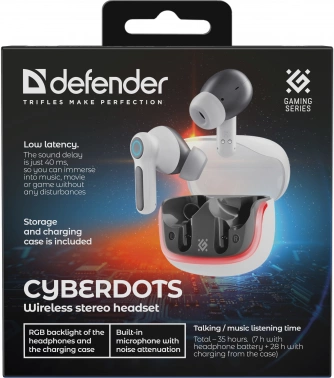 Гарнитура внутриканальные Defender CyberDots 290