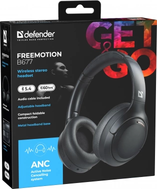 Гарнитура накладные Defender FreeMotion B677
