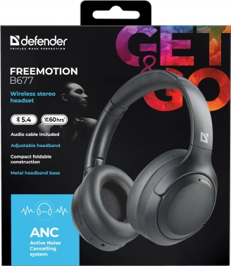 Гарнитура накладные Defender FreeMotion B677