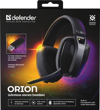 Наушники с микрофоном Defender Orion