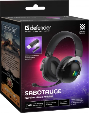 Наушники с микрофоном Defender Sabotauge
