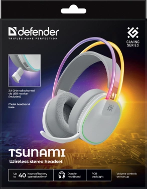 Наушники с микрофоном Defender Tsunami