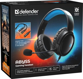 Наушники с микрофоном Defender Abyss
