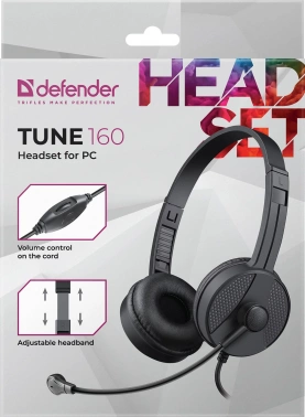 Наушники с микрофоном Defender Tune 160