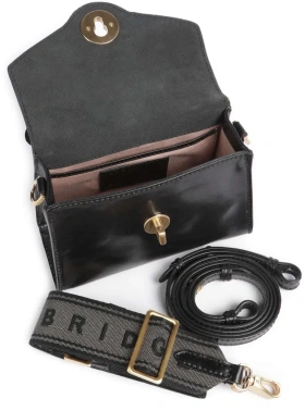 Сумка женская The Bridge Irene 04520501/30 черная натур.кожа