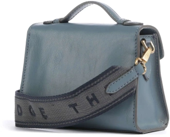 Сумка женская The Bridge Irene 04520501/KP голубая натур.кожа