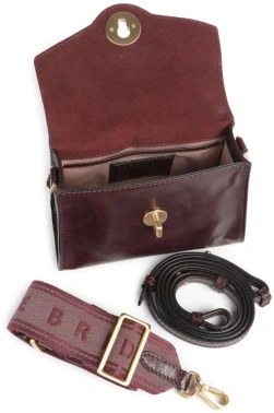 Сумка женская The Bridge Irene 04520501/YF бордовая натур.кожа
