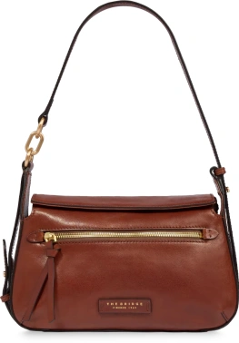 Сумка женская The Bridge Ingrid 04571501/14 коричневая натур.кожа