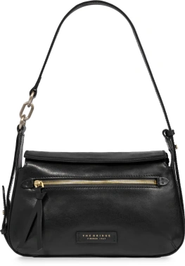 Сумка женская The Bridge Ingrid 04571501/30 черная натур.кожа