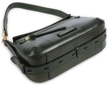 Сумка The Bridge Ingrid 04571501/I2 темно-зеленая натур.кожа