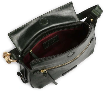 Сумка The Bridge Ingrid 04571501/I2 темно-зеленая натур.кожа