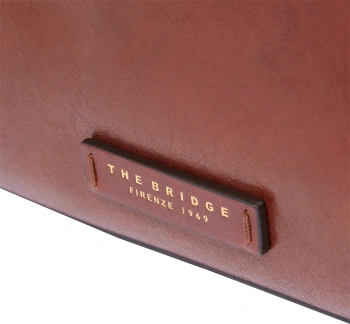 Сумка женская The Bridge Ingrid 04572501/14 коричневая натур.кожа