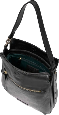 Сумка женская The Bridge Ingrid 04572501/30 черная натур.кожа