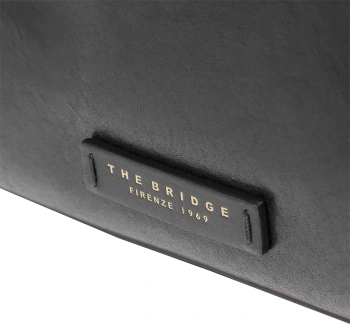 Сумка женская The Bridge Ingrid 04572501/30 черная натур.кожа