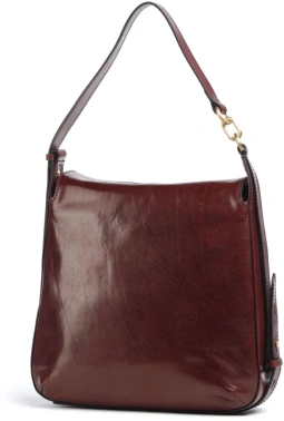 Сумка The Bridge Ingrid 04572501/YF бордовая натур.кожа