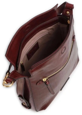 Сумка The Bridge Ingrid 04572501/YF бордовая натур.кожа