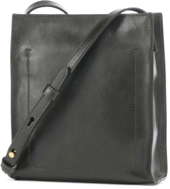 Сумка кросс-боди женская The Bridge Mirra 04160501/I2 темно-зеленая натур.кожа