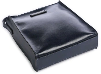 Сумка кросс-боди женская The Bridge Mirra 04160501/YH темно-синяя натур.кожа