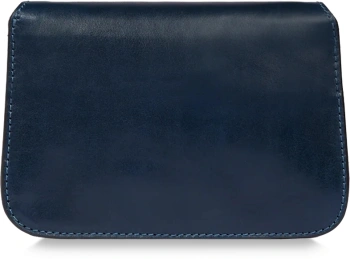 Сумка кросс-боди женская The Bridge Lucrezia 04192001/YH темно-синяя натур.кожа