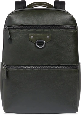 Рюкзак мужской The Bridge Iacopo 066905EX/YO темно-зеленый кожа