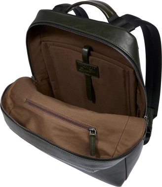 Рюкзак мужской The Bridge Iacopo 066905EX/YO темно-зеленый кожа