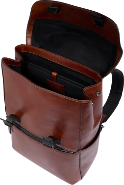 Рюкзак мужской The Bridge Iacopo 066925EX/1A темно-коричневый кожа