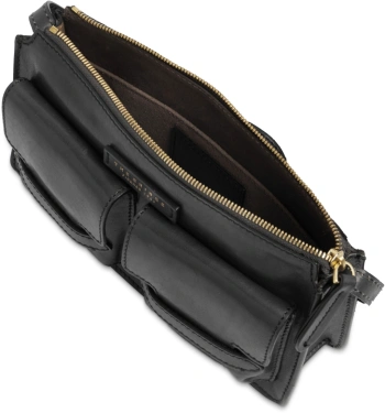 Сумка женская The Bridge Lucrezia 04150501/30 черная натур.кожа