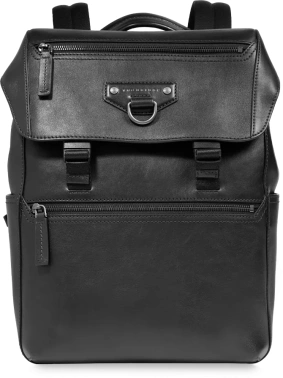 Рюкзак мужской The Bridge Iacopo 066925EX/7R черный кожа