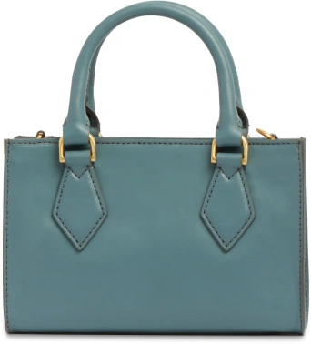 Сумка женская The Bridge Ida 04100501/KP голубая натур.кожа