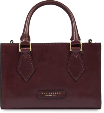 Сумка женская The Bridge Ida 04100501/YF бордовая натур.кожа