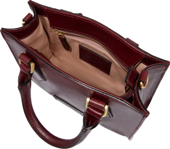 Сумка женская The Bridge Ida 04100501/YF бордовая натур.кожа